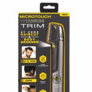Micro touch Titanium Trim At Home Haircut & Body Groomer